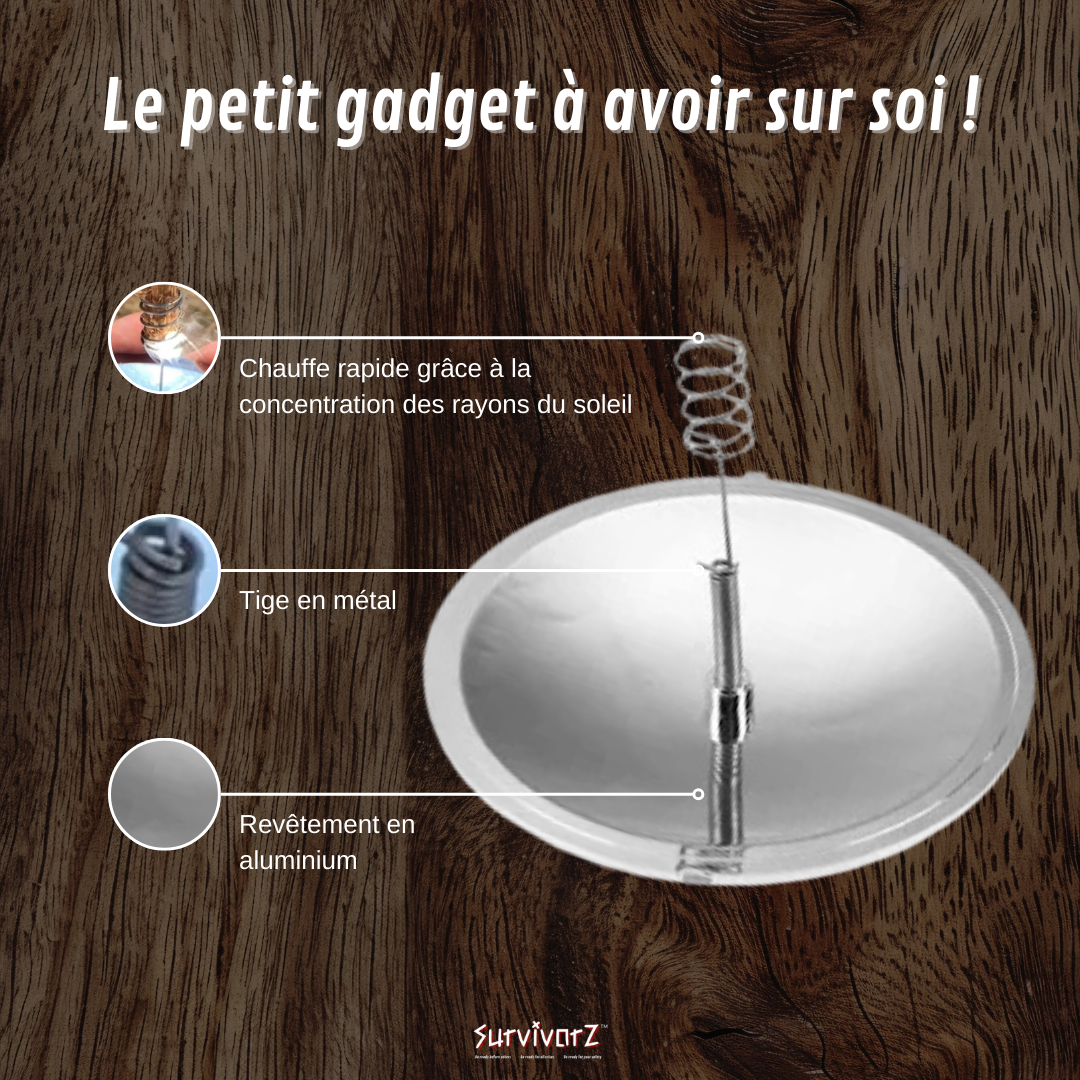 Briquet Solaire Survivorz