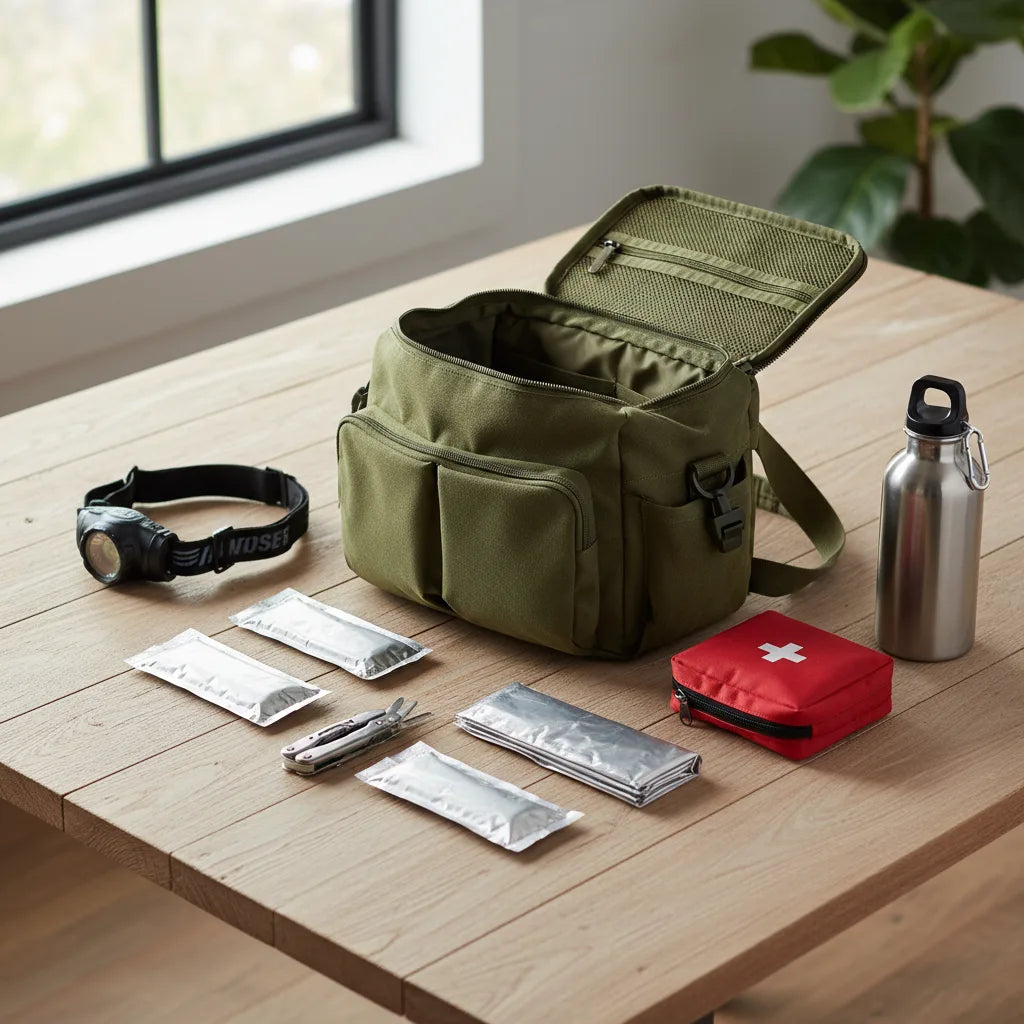 Bug out bag liste complète pour 72h d'autonomie | Shopify