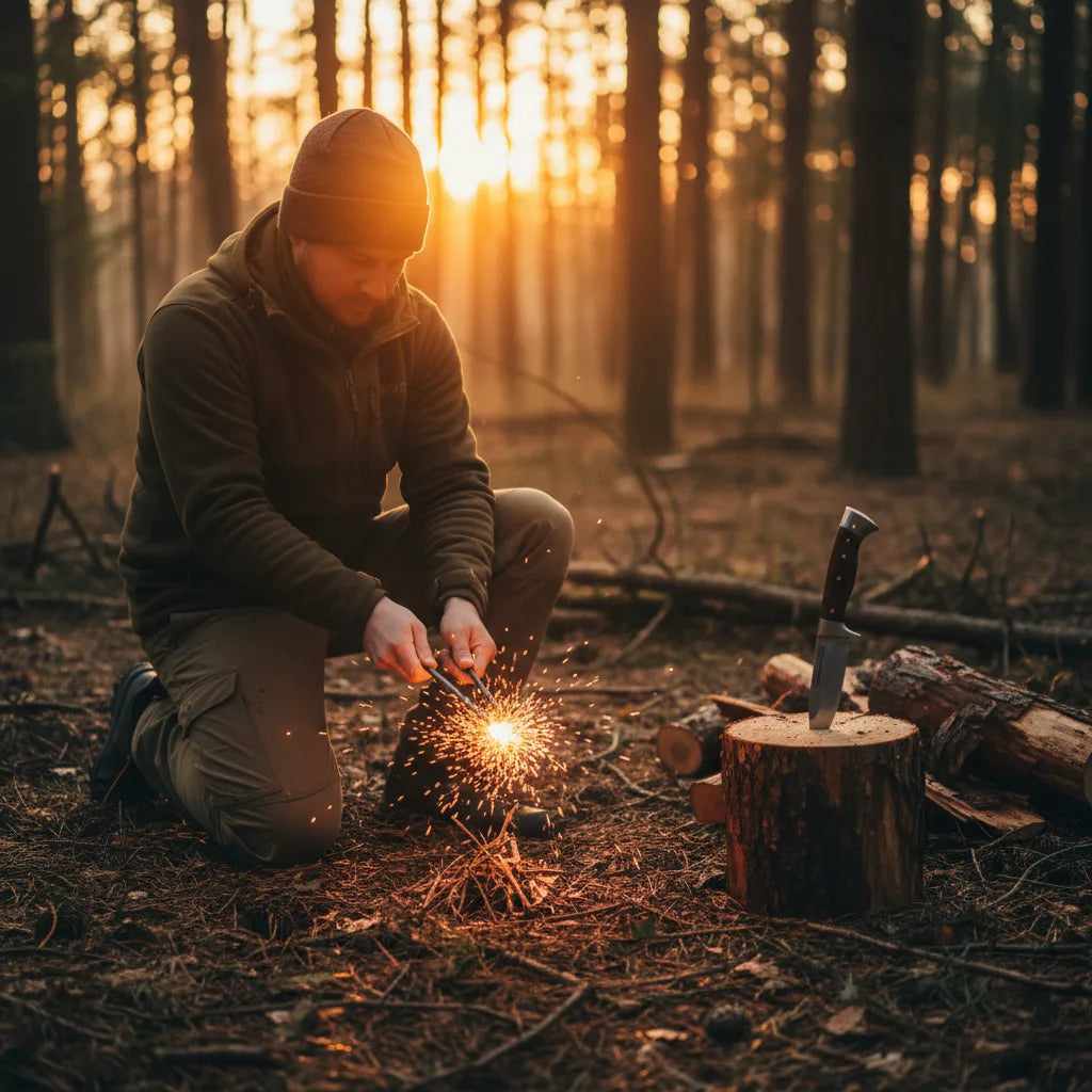 Comment faire un feu sans briquet | [TEST] SurvivorZ