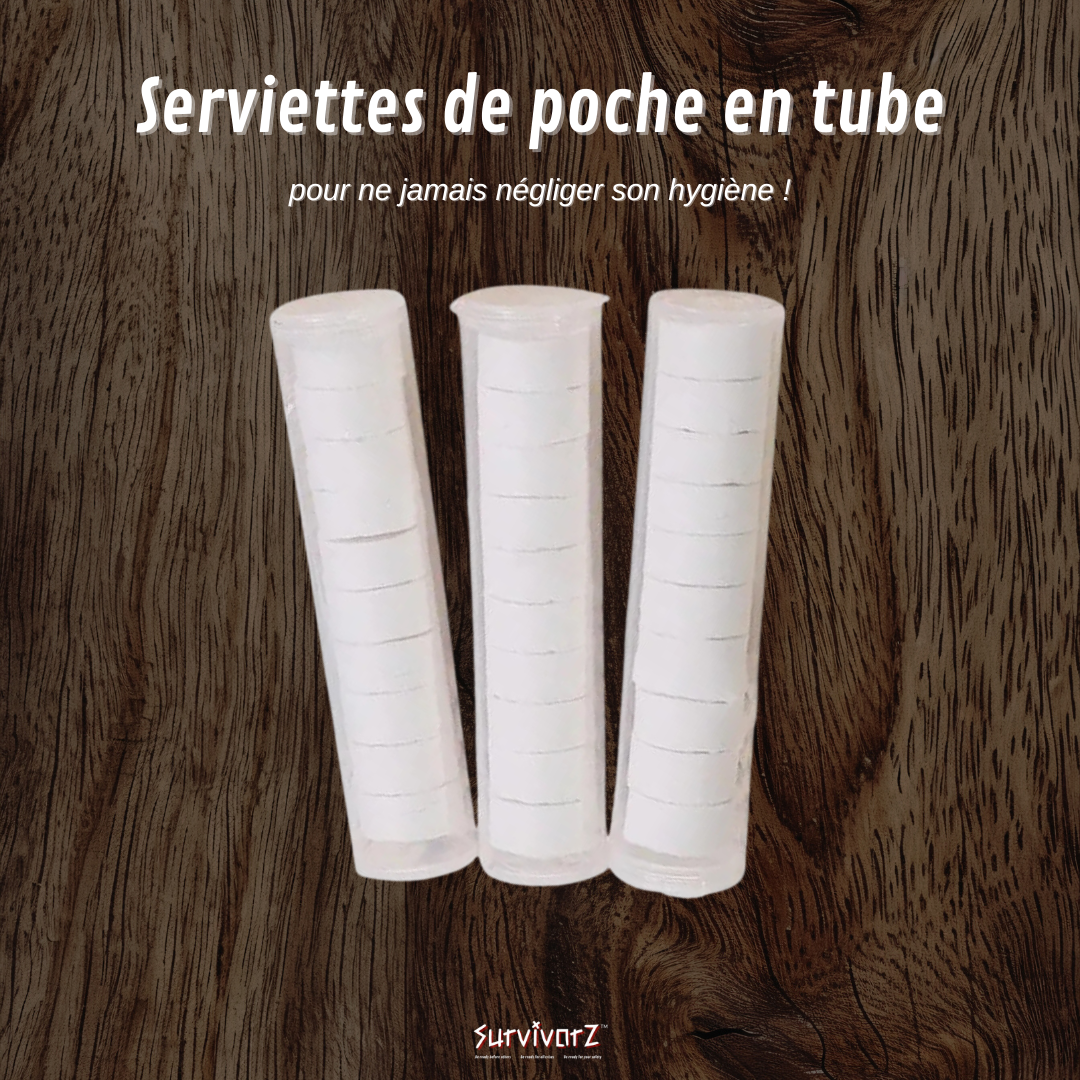 Serviettes Compressées
