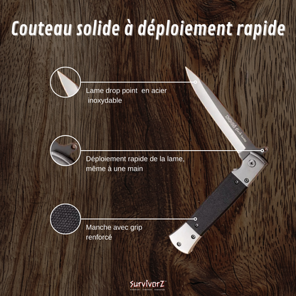 Couteau pliant Survivorz-M