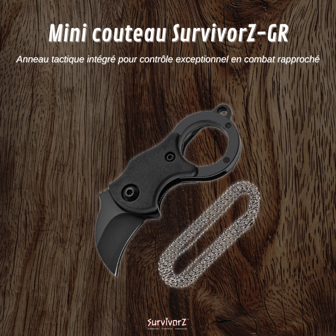 Mini couteau SurvivorZ-GR