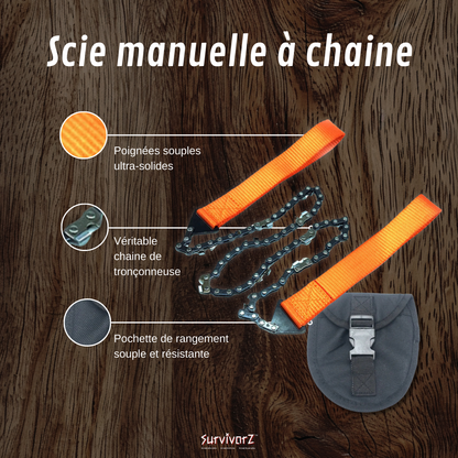 Scie à chaîne manuelle