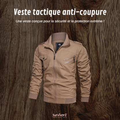 Veste tactique anti-coupure
