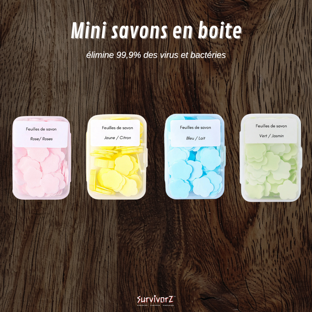 Mini savons PetalPur